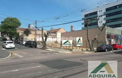 Terreno à venda e locação 475.39m², centro, ponta grossa - pr