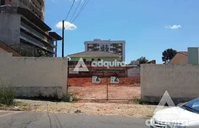 Terreno à venda na Avenida Doutor Francisco Burzio, Centro, Ponta Grossa