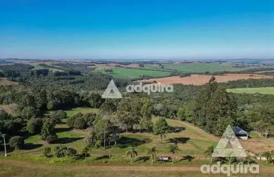 Terreno à venda 100000m², chapada, ponta grossa - pr