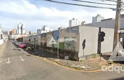 Terreno à venda 1309.88m², centro, ponta grossa - pr