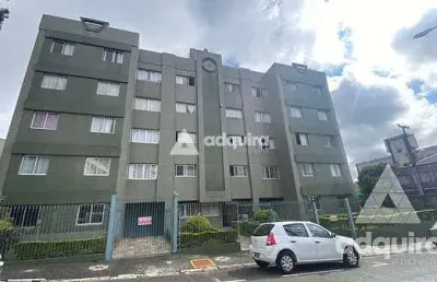 Apartamento central  com elevador, ultimo andar,  3 quartos sendo 1 suite,  1 vaga,  ponta grossa