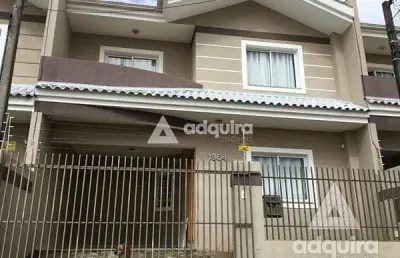 Casa à venda 3 quartos, 1 suite, 2 vagas, 140m², orfãs, ponta grossa - pr