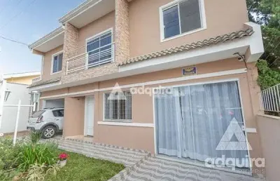 Casa à venda 5 quartos, 2 suites, 2 vagas, 325m², neves, ponta grossa - pr