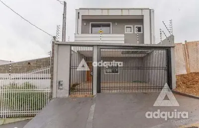 Casa à venda 3 quartos, 1 suite, 2 vagas, 195m², estrela, ponta grossa - pr
