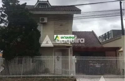 Casa à venda 3 quartos, 1 suite, 2 vagas, 213m², centro, ponta grossa - pr