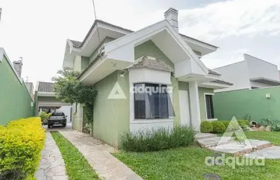 Casa com 3 quartos à venda na Rua Octávio de Carvalho, Jardim Carvalho, Ponta Grossa