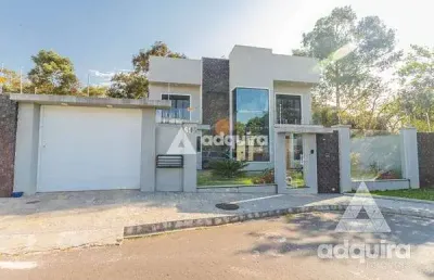Casa à venda 3 quartos, 1 suite, 2 vagas, 447.6m², jardim carvalho, ponta grossa - pr
