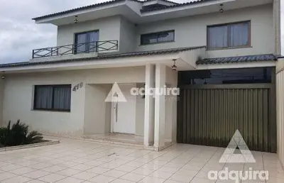 Casa à venda 2 quartos, 1 suite, 2 vagas, 247.58m², oficinas, ponta grossa - pr