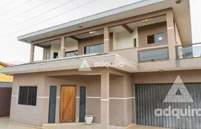 Casa à venda 7 quartos, 3 suites, 3 vagas, 980m², chapada, ponta grossa - pr