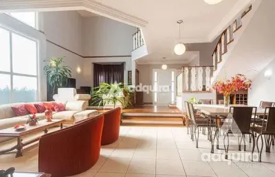 Casa à venda 4 quartos, 2 suites, 2 vagas, 525m², estrela, ponta grossa - pr