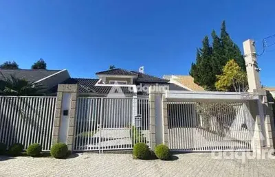 Casa à venda 4 quartos, 2 suites, 4 vagas, 533m², estrela, ponta grossa - pr