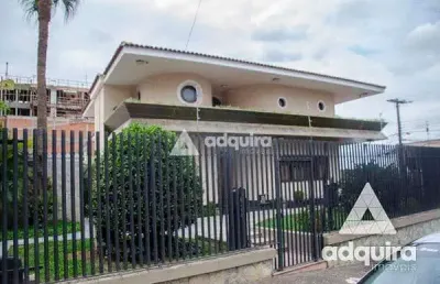 Casa à venda 4 quartos, 4 suites, 5 vagas, 858m², centro, ponta grossa - pr