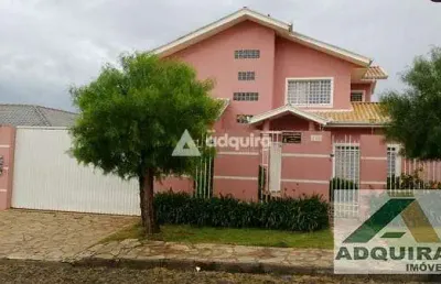 Casa para locação 5 quartos, 2 suites, 4 vagas, 737m², uvaranas, ponta grossa - pr
