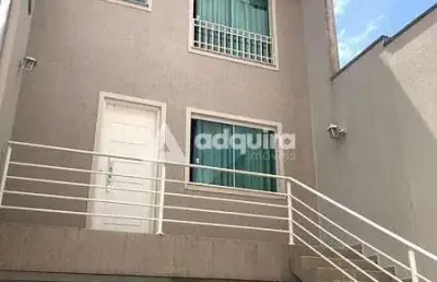 Casa à venda 3 quartos, 1 suite, 2 vagas, 137.2m², jardim carvalho, ponta grossa - pr