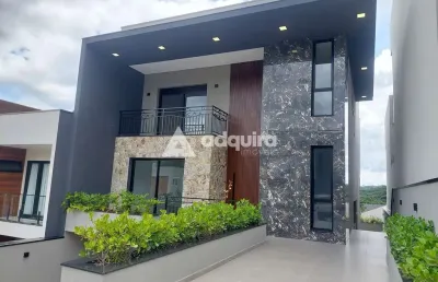 Magnífica residência de alto padrão - condomínio vale dos vinhedos - 374m² de área construída e vis