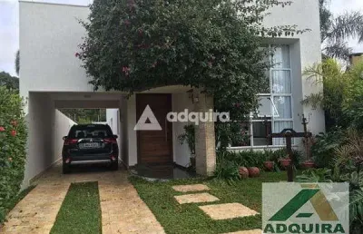 Casa à venda 5 quartos, 1 suite, 4 vagas, 610m², colônia dona luíza, ponta grossa - pr