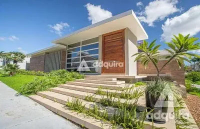 Casa à venda 3 quartos, 2 suites, 4 vagas, 850m², orfãs, ponta grossa - pr