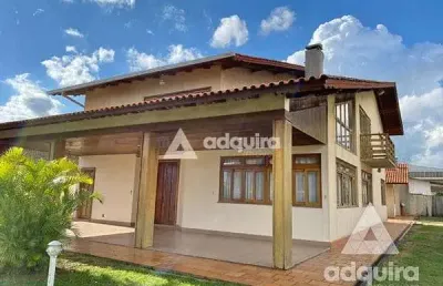 Casa à venda 4 quartos, 1 suite, 2 vagas, 640m², boa vista, ponta grossa - pr