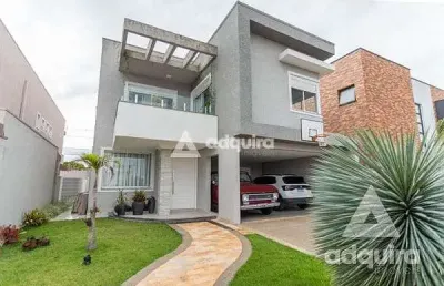 Casa à venda 4 quartos, 3 suites, 4 vagas, 356.5m², jardim carvalho, ponta grossa - pr
