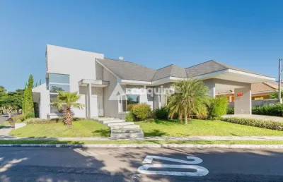 Casa em condominio à venda, jardim carvalho, ponta grossa, pr