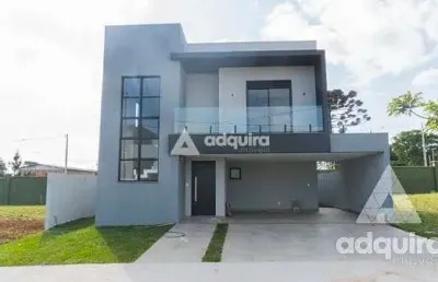 Casa à venda 4 quartos, 3 suites, 2 vagas, 232.31m², jardim carvalho, ponta grossa - pr