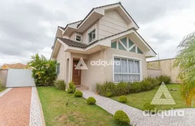 Casa à venda 3 quartos, 1 suite, 4 vagas, 480m², colônia dona luíza, ponta grossa - pr