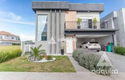 Casa à venda 3 quartos, 3 suites, 2 vagas, 312.5m², jardim carvalho, ponta grossa - pr