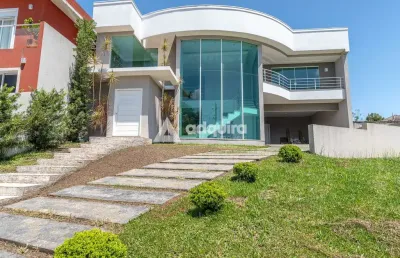 Casa para venda  3 quartos, 3 suites, 2 vagas, jardim carvalho, ponta grossa - pr
