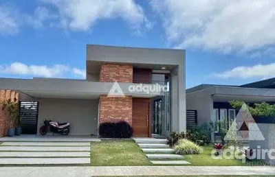 Casa à venda 3 quartos, 1 suite, 2 vagas, 300m², jardim carvalho, ponta grossa - pr