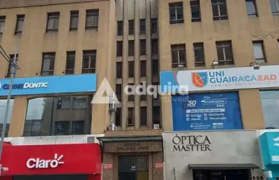 Sala comercial na vicente machado para locação, centro, ponta grossa - pr