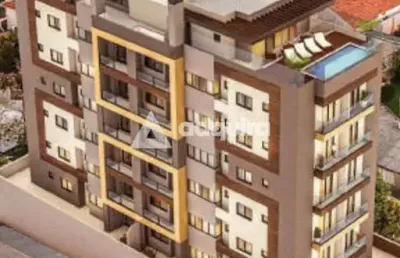 Apartamento à venda no edifício nine, no bairro oficinas, ponta grossa, pr