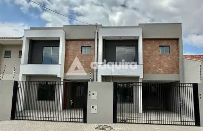 Sobrado à venda com 3 quartos, no bairro nova rússia, ponta grossa, pr
