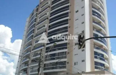 Apartamento à venda 3 quartos, 3 suites, 3 vagas, 439.87m², centro, ponta grossa - pr
