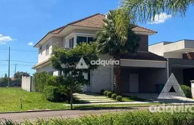 Casa à venda e locação 3 quartos, 3 suites, 2 vagas, 308.75m², jardim carvalho, ponta grossa - pr