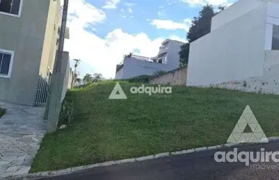Terreno à venda 300m², jardim carvalho, ponta grossa - pr