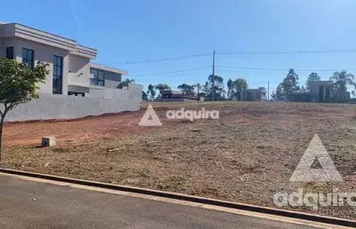 Terreno à venda 600m², jardim carvalho, ponta grossa - pr