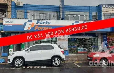 Comercial para locação 40.49m², nova rússia, ponta grossa - pr