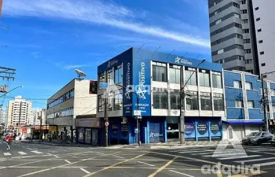 Comercial à venda e locação 410m², centro, ponta grossa - pr