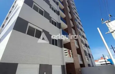 Ótimo apartamento, 89,71 m² de garden, novo, semimobiliado, 3 quartos (1 suíte), centro, ponta gros