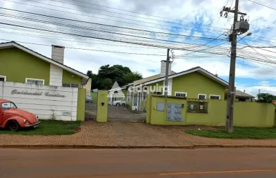 Casa à venda em condomínio próxima à aabb, uvaranas, ponta grossa, pr