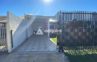 Casa semi mobiliada à venda - cará-cará, ponta grossa, pr
