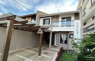 Sobrado para venda, contendo 3 quartos (sendo 01 suíte com closet e sacada), no bairro orfãs, ponta