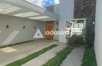 Casa com 2 quartos à venda na Rua Antônio Bresciani, Contorno, Ponta Grossa