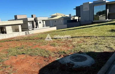 Terreno em condomínio à venda, jardim carvalho, ponta grossa, pr
