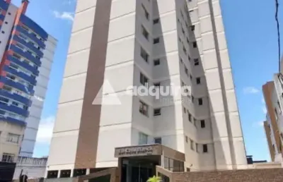 Apartamento à venda, super espaçoso no edifício casa blanca, centro, ponta grossa, pr
