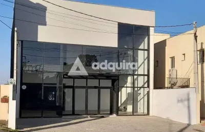 Barracão comercial para locação, 495,65m², elevador, mezanino, uvaranas, ponta grossa, pr