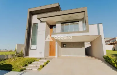 Casa à venda no condominio coliseu, ponta grossa, pr