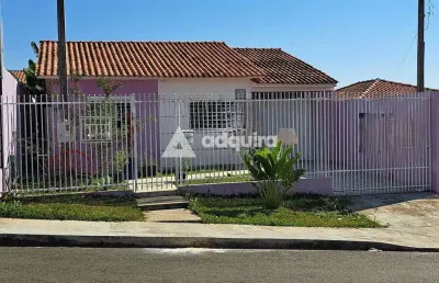 Casa com 2 quartos à venda na Rua Darcyr Wambier, Contorno, Ponta Grossa