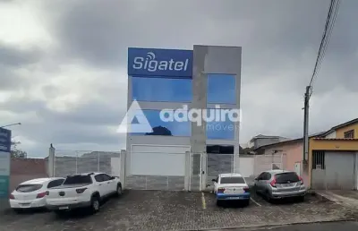 Ótimas salas comerciais para locação, novas, bairro órfãs, ponta grossa, pr