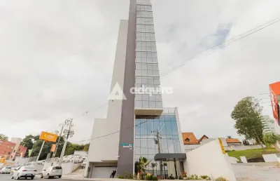 Sala comercial para venda e locação no health tower, centro, ponta grossa, pr